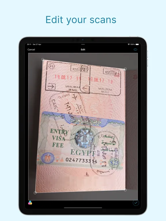 Paperwork: Scan, Edit, Sign iPad 應用截圖