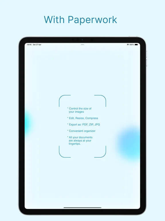 Paperwork: Scan, Edit, Sign iPad 應用截圖