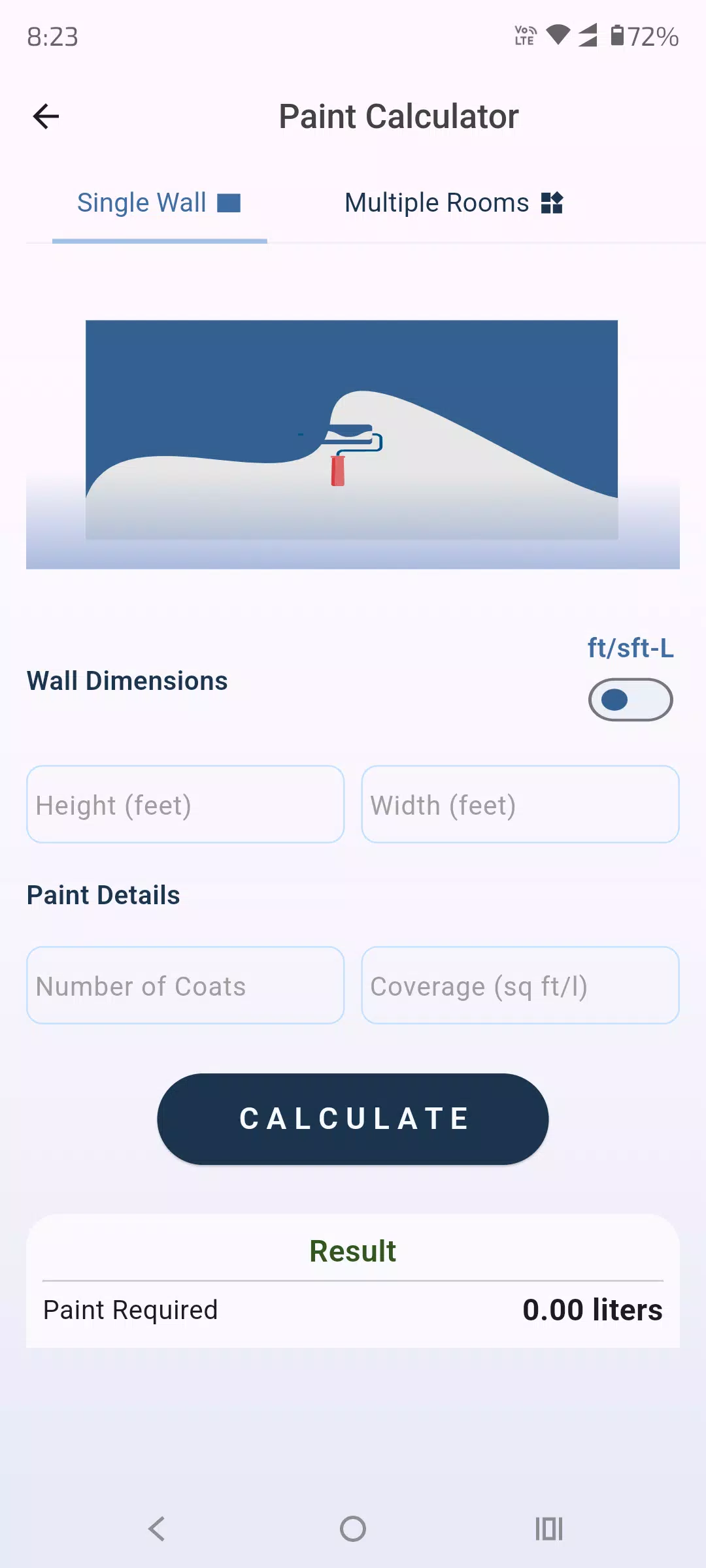 Captures d'écran de Quick Construction Calculator