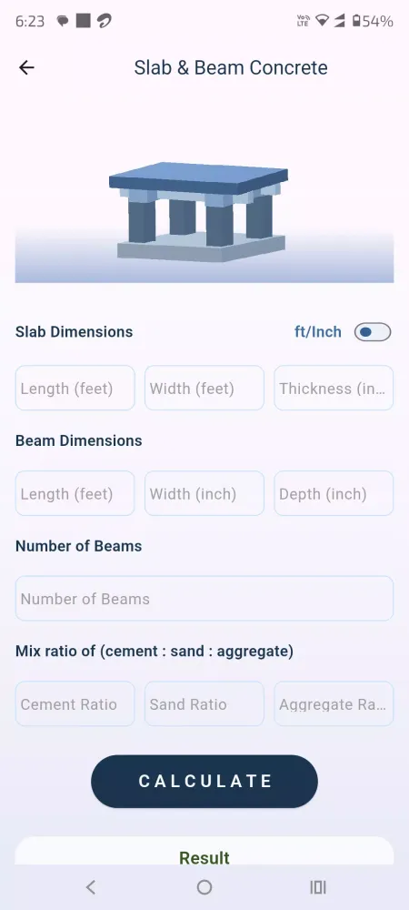 Tangkapan skrin Quick Construction Calculator