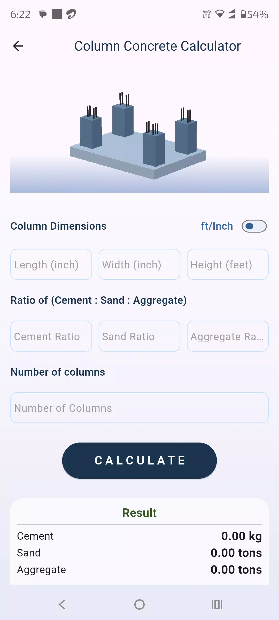 Captures d'écran de Quick Construction Calculator