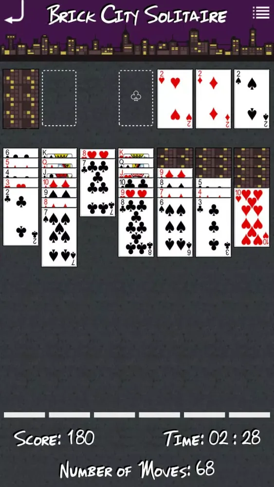 Brick City Solitaire Lite! 스크린샷