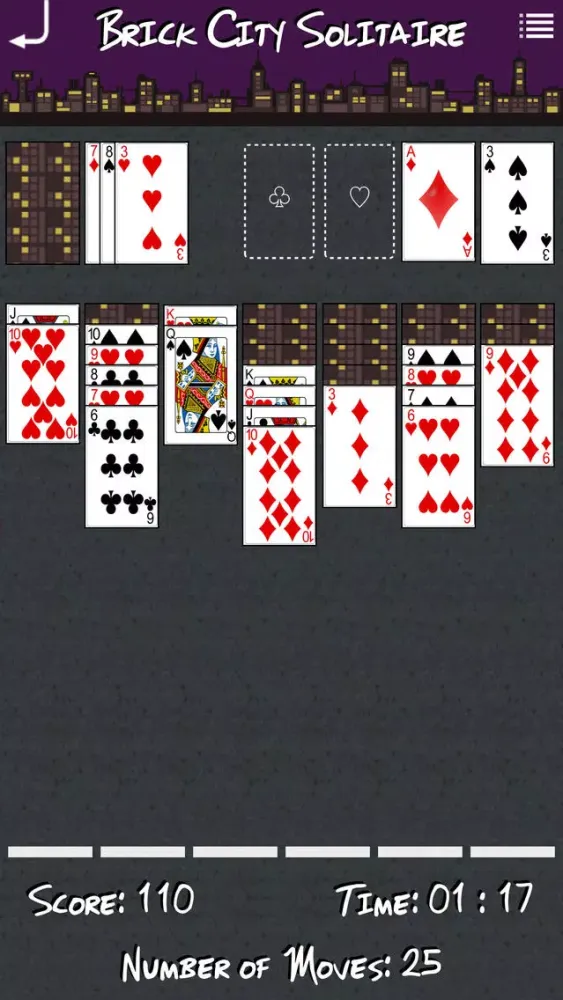 Brick City Solitaire Lite! 스크린샷