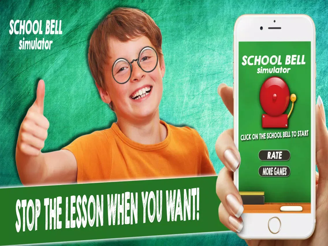 School Bell Simulator Joke iPad  스크린샷