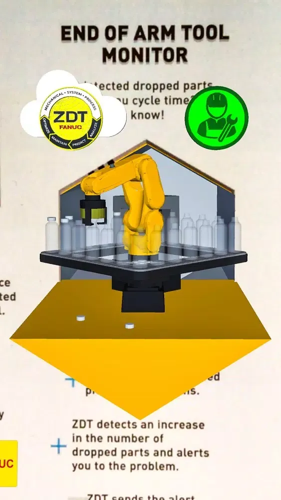 Zrzuty ekranu FANUC ZDT AR