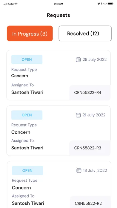 Screenshot di Brick&Bolt Customer