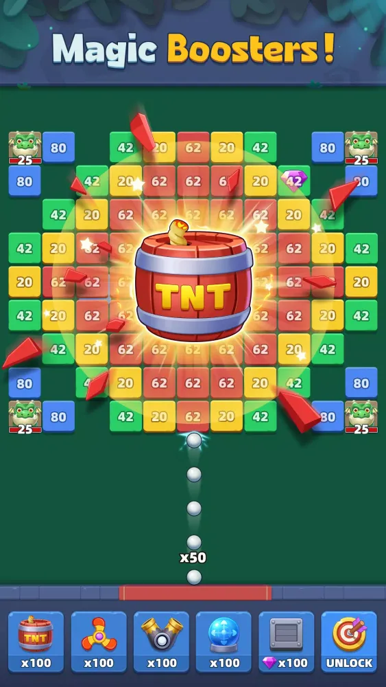 Bricks Breaker Magic Screenshots
