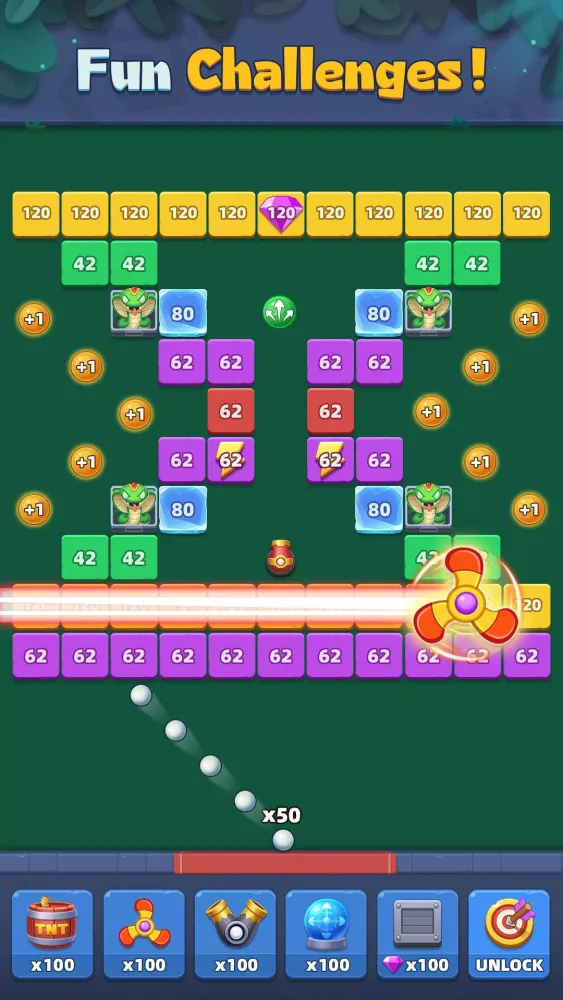 Bricks Breaker Magic Screenshots