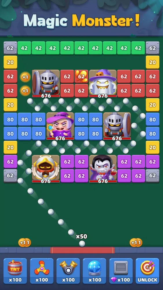 Bricks Breaker Magic Screenshots