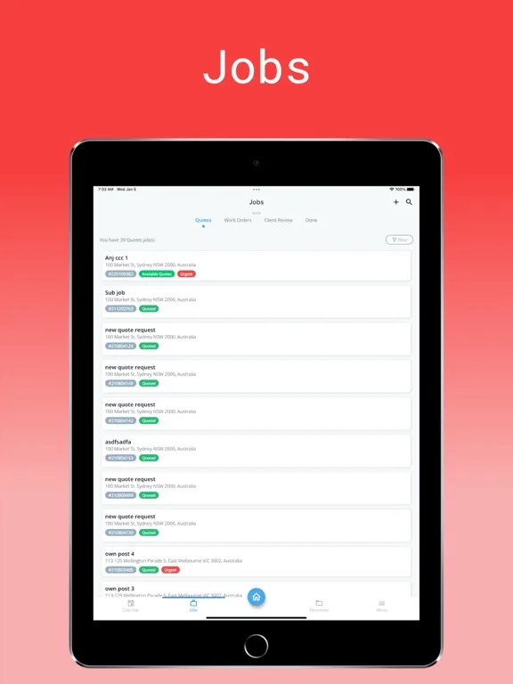 B+A Trade iPad  स्क्रीनशॉट