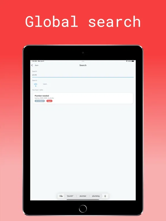 B+A Trade iPad  स्क्रीनशॉट