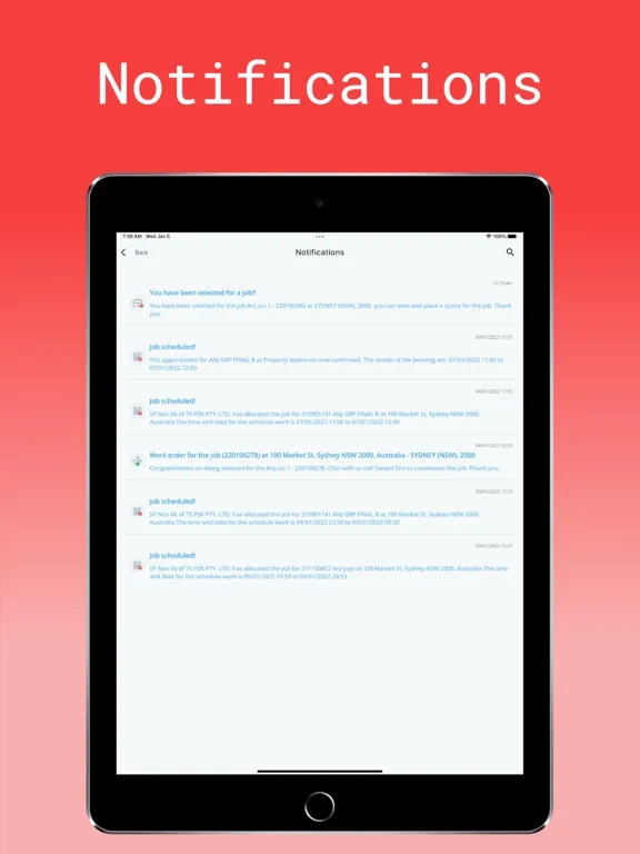 B+A Trade iPad  स्क्रीनशॉट