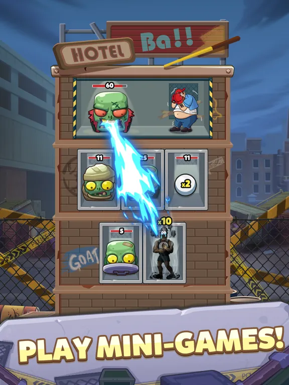 Breaker Fun 2 - Zombie Games iPad  स्क्रीनशॉट