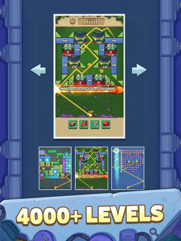 Breaker Fun 2 - Zombie Games iPad  स्क्रीनशॉट
