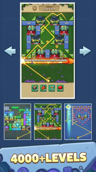 Breaker Fun 2 - Zombie Games स्क्रीनशॉट