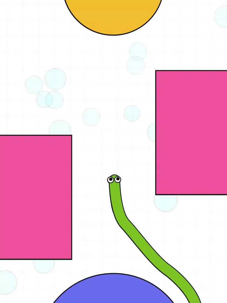 Capturas de tela do Hello Snakes iPad 