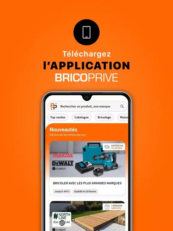 Brico Privé - Ventes privées iPad  Screenshots