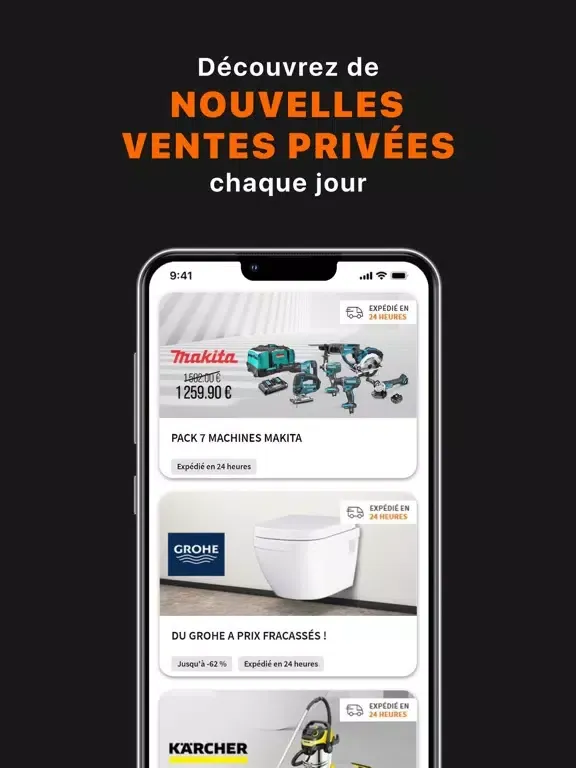 Brico Privé - Ventes privées iPad  Screenshots