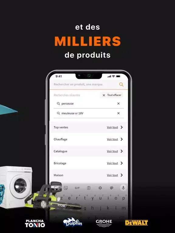 Brico Privé - Ventes privées iPad  Screenshots