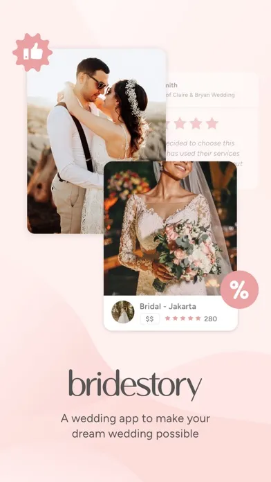 Tangkapan layar Bridestory