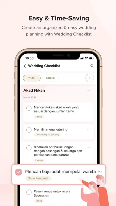 Tangkapan layar Bridestory