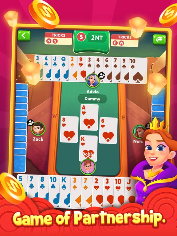 Bridge: Rubber Bridge! iPad  स्क्रीनशॉट