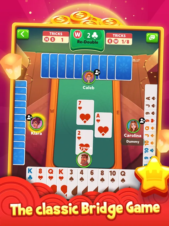 Bridge: Rubber Bridge! iPad  स्क्रीनशॉट