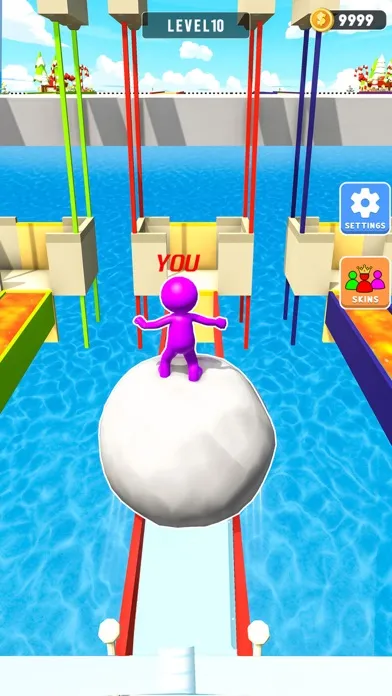 Snow Sprint: 3D Race Rush سکرین شاٹس
