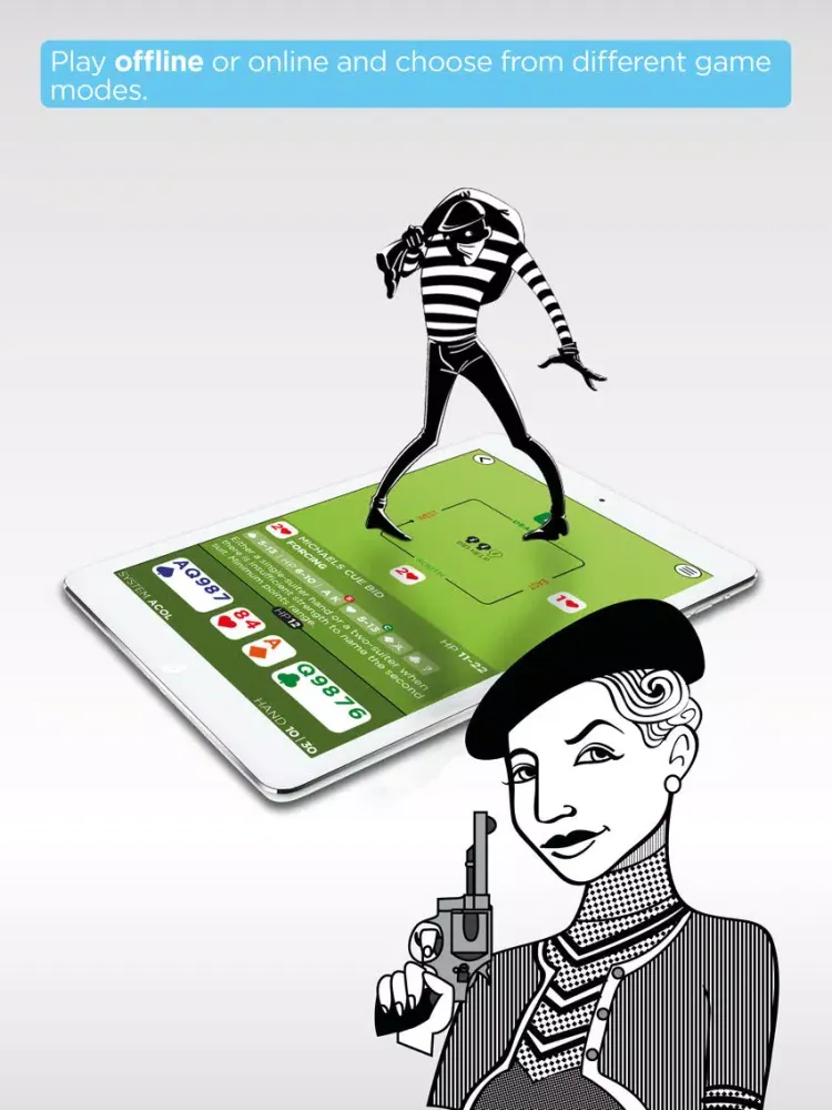 Screenshot di Bridge Bandit - Play & learn bridge iPad 