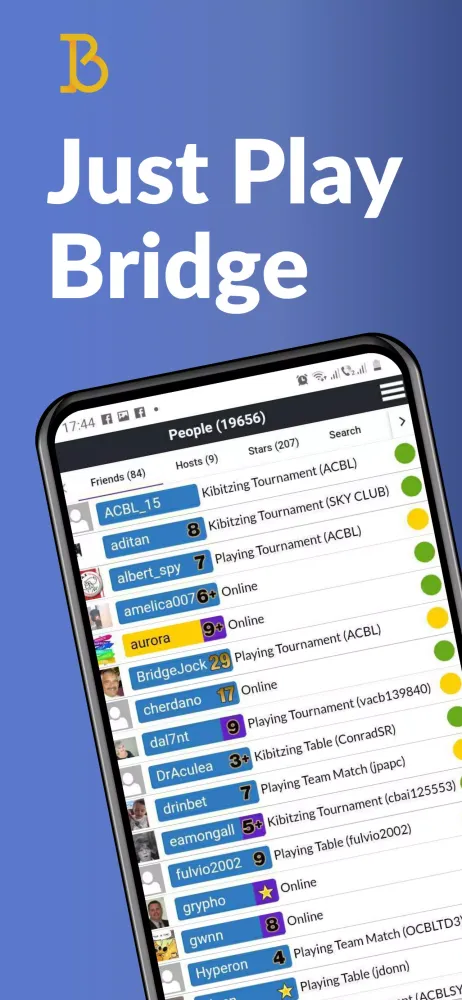 BBO – Bridge Base Online Screenshots