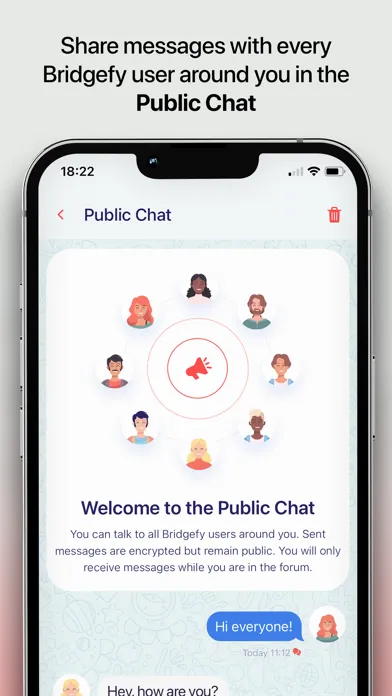 صور Bridgefy - Offline Messages