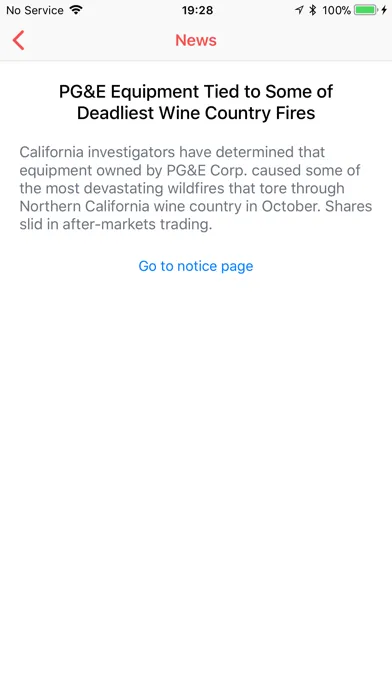 Capturas de tela do Pi Alerts