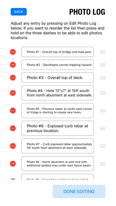 PPL: PDF Photo Logs Screenshots