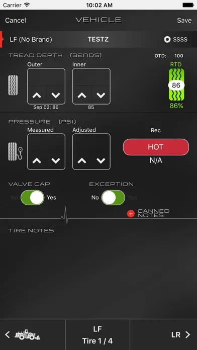 TreadStat Screenshots