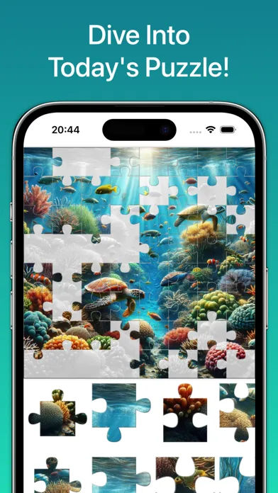 ภาพหน้าจอของ Puzzles Daily: A Jigsaw A Day