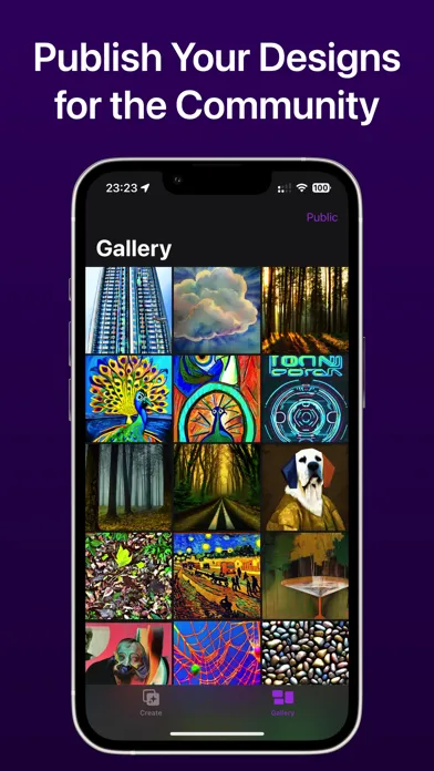 Capturas de pantalla de AI Wallpapers Generator