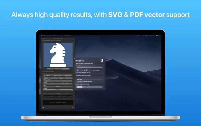 Asset Catalog Creator Pro Screenshots