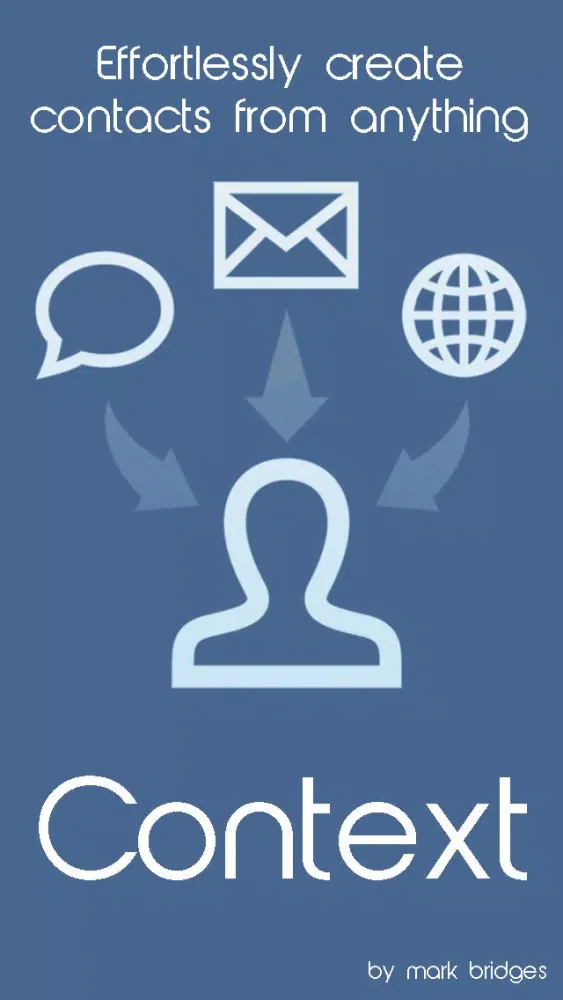 Context - Copy Contact Information and Paste It Directly into Your Address Book स्क्रीनशॉट