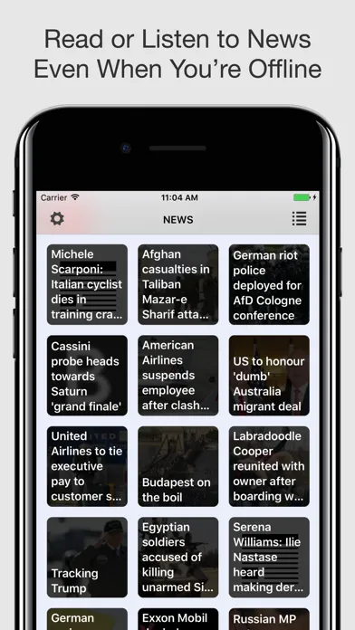News Widget - Offline Reader Ekran Görüntüleri