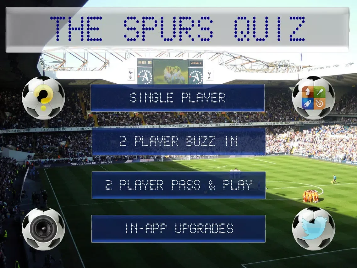 Capturas de pantalla de The Spurs Quiz - The Unofficial Quiz About Tottenham Football Club iPad 