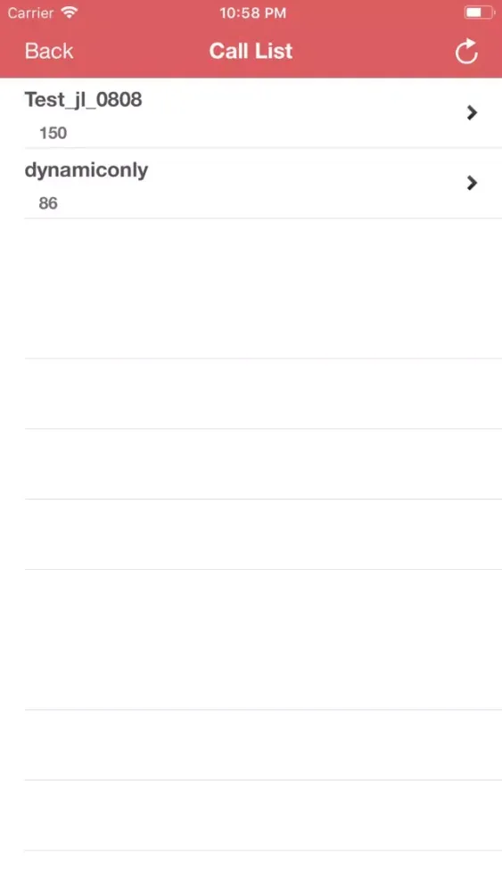 Advantage 3 Red Dialer スクリーンショット