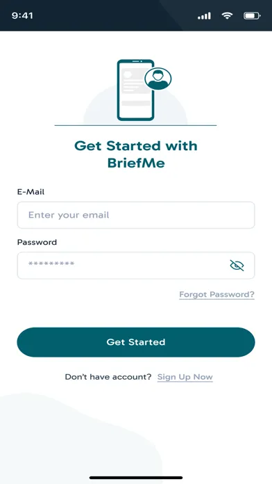 BriefMe AI スクリーンショット