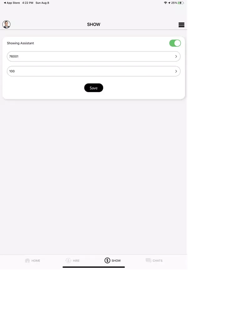 تصاویر Showaide - Showing Assistants iPad 