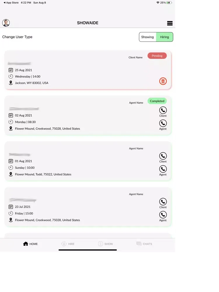 تصاویر Showaide - Showing Assistants iPad 