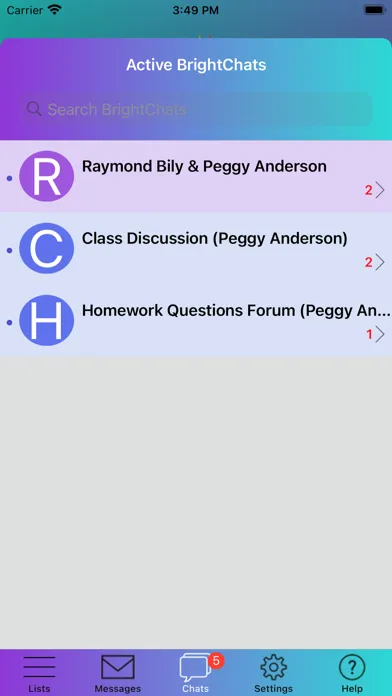 Tangkapan layar BrightArrow Mobile 2.1