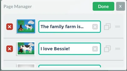 Capturas de tela do My Story Book Maker