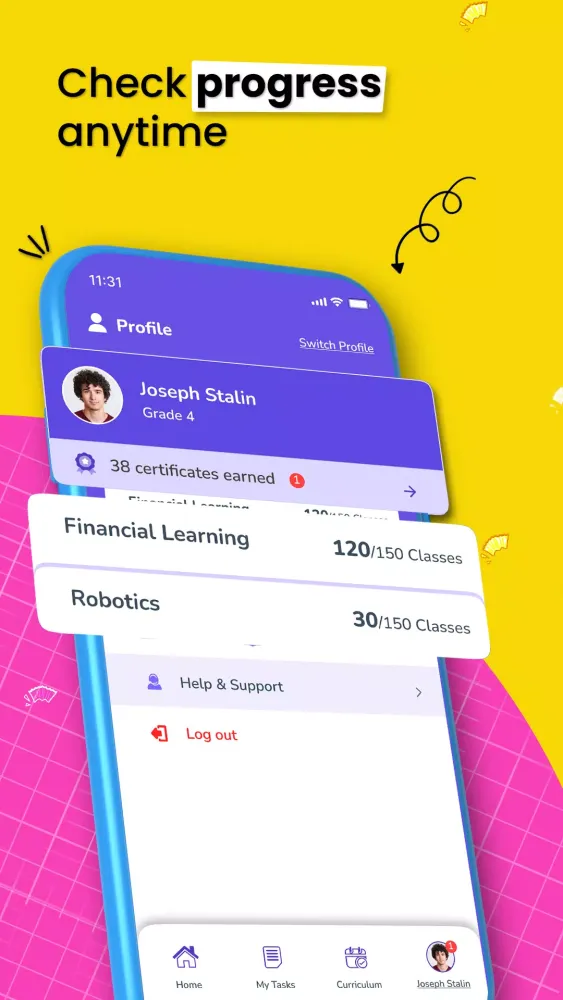 BrightChamps Learner 스크린샷