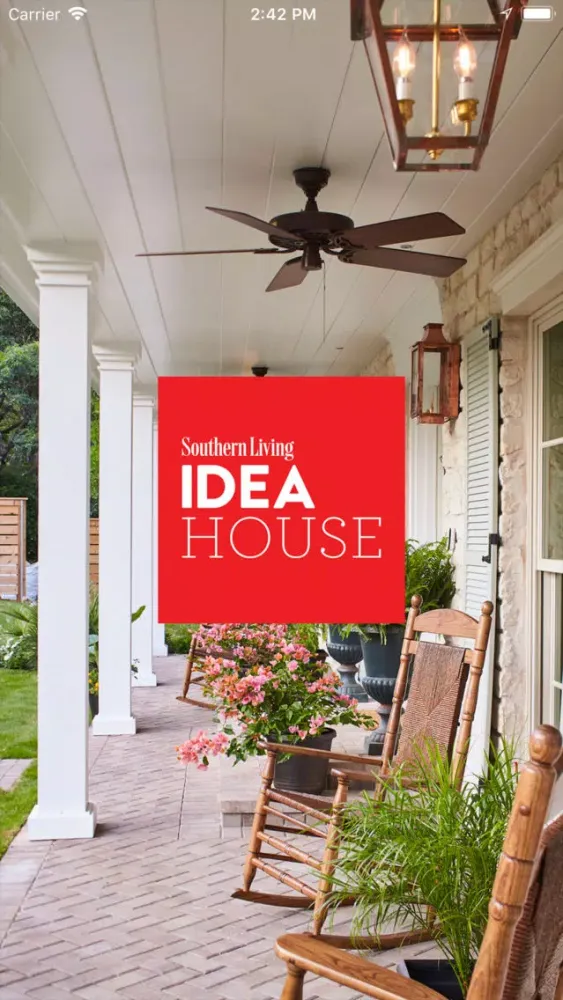 Tangkapan layar Southern Living Idea House