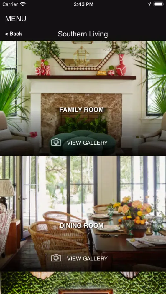 Tangkapan layar Southern Living Idea House