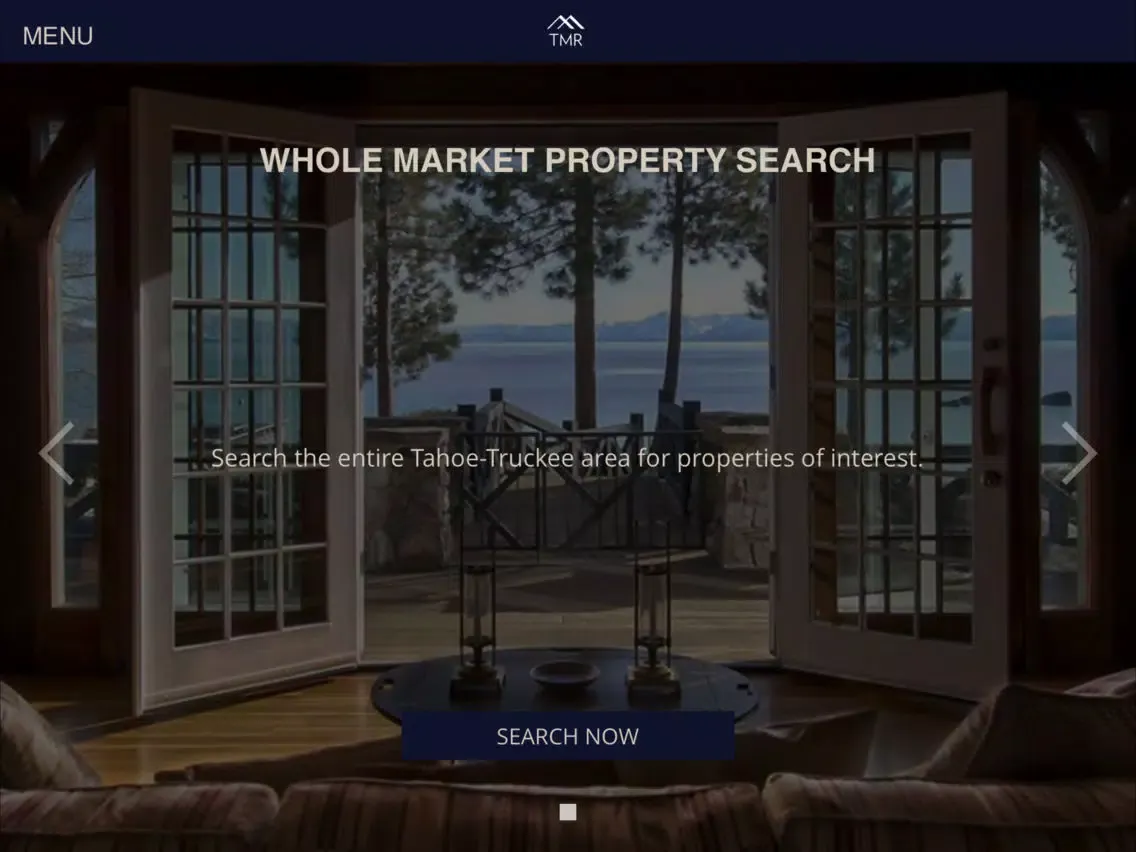 Captures d'écran de Tahoe Mountain Realty iPad 